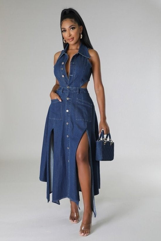 The Keep it Bute Denim Dress